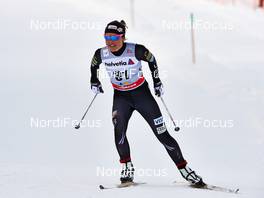 17.02.2013, Davos, Switzerland (SUI): Holly Brooks (USA) - FIS world cup cross-country, 10km women, Davos (SUI). www.nordicfocus.com. © Felgenhauer/NordicFocus. Every downloaded picture is fee-liable.