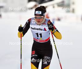 17.02.2013, Davos, Switzerland (SUI): Elisabeth Schicho (GER) - FIS world cup cross-country, 10km women, Davos (SUI). www.nordicfocus.com. © Felgenhauer/NordicFocus. Every downloaded picture is fee-liable.