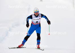 17.02.2013, Davos, Switzerland (SUI): Tetyana Antypenko (UKR) - FIS world cup cross-country, 10km women, Davos (SUI). www.nordicfocus.com. © Felgenhauer/NordicFocus. Every downloaded picture is fee-liable.
