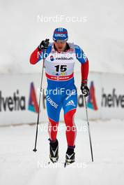 16.02.2013, Davos, Switzerland (SUI): Anton Gafarov (RUS) - FIS world cup cross-country, individual sprint, Davos (SUI). www.nordicfocus.com. © Felgenhauer/NordicFocus. Every downloaded picture is fee-liable.