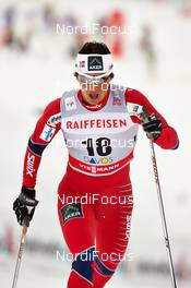 16.02.2013, Davos, Switzerland (SUI): Marit Bjoergen (NOR) - FIS world cup cross-country, individual sprint, Davos (SUI). www.nordicfocus.com. © Felgenhauer/NordicFocus. Every downloaded picture is fee-liable.
