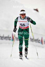 16.02.2013, Davos, Switzerland (SUI): Esther Bottomley (AUS) - FIS world cup cross-country, individual sprint, Davos (SUI). www.nordicfocus.com. © Felgenhauer/NordicFocus. Every downloaded picture is fee-liable.