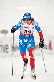 16.02.2013, Davos, Switzerland (SUI): Julia Ivanova (RUS) - FIS world cup cross-country, individual sprint, Davos (SUI). www.nordicfocus.com. © Felgenhauer/NordicFocus. Every downloaded picture is fee-liable.