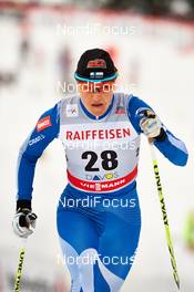 16.02.2013, Davos, Switzerland (SUI): Aino-Kaisa Saarinen (FIN) - FIS world cup cross-country, individual sprint, Davos (SUI). www.nordicfocus.com. © Felgenhauer/NordicFocus. Every downloaded picture is fee-liable.