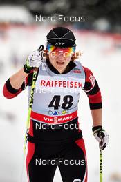 16.02.2013, Davos, Switzerland (SUI): Valiantsina Kaminskaya (BLR) - FIS world cup cross-country, individual sprint, Davos (SUI). www.nordicfocus.com. © Felgenhauer/NordicFocus. Every downloaded picture is fee-liable.