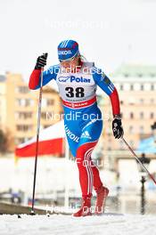 20.03.2013, Stockholm, Sweden (SWE): Evgenia Shapovalova (RUS) - FIS world cup cross-country, individual sprint, Stockholm (SWE). www.nordicfocus.com. © Felgenhauer/NordicFocus. Every downloaded picture is fee-liable.
