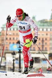 20.03.2013, Stockholm, Sweden (SWE): Emily Nishikawa (CAN) - FIS world cup cross-country, individual sprint, Stockholm (SWE). www.nordicfocus.com. © Felgenhauer/NordicFocus. Every downloaded picture is fee-liable.
