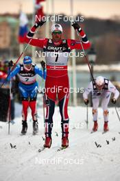 20.03.2013, Stockholm, Sweden (SWE): Nikita Kriukov (RUS), Petter Northug (NOR), (l-r) - FIS world cup cross-country, individual sprint, Stockholm (SWE). www.nordicfocus.com. © Felgenhauer/NordicFocus. Every downloaded picture is fee-liable.