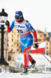 20.03.2013, Stockholm, Sweden (SWE): Alija Iksanova (RUS) - FIS world cup cross-country, individual sprint, Stockholm (SWE). www.nordicfocus.com. © Felgenhauer/NordicFocus. Every downloaded picture is fee-liable.