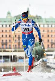 20.03.2013, Stockholm, Sweden (SWE): Mona-Lisa Malvalehto (FIN) - FIS world cup cross-country, individual sprint, Stockholm (SWE). www.nordicfocus.com. © Felgenhauer/NordicFocus. Every downloaded picture is fee-liable.