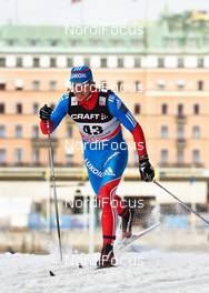 20.03.2013, Stockholm, Sweden (SWE): Sergey Turyshev (RUS) - FIS world cup cross-country, individual sprint, Stockholm (SWE). www.nordicfocus.com. © Felgenhauer/NordicFocus. Every downloaded picture is fee-liable.