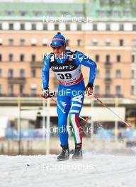20.03.2013, Stockholm, Sweden (SWE): Federico Pellegrino (ITA) - FIS world cup cross-country, individual sprint, Stockholm (SWE). www.nordicfocus.com. © Felgenhauer/NordicFocus. Every downloaded picture is fee-liable.