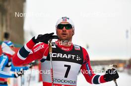 20.03.2013, Stockholm, Sweden (SWE): Petter Northug (NOR) - FIS world cup cross-country, individual sprint, Stockholm (SWE). www.nordicfocus.com. © Felgenhauer/NordicFocus. Every downloaded picture is fee-liable.