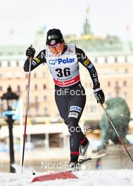 20.03.2013, Stockholm, Sweden (SWE): Ida Sargent (USA) - FIS world cup cross-country, individual sprint, Stockholm (SWE). www.nordicfocus.com. © Felgenhauer/NordicFocus. Every downloaded picture is fee-liable.