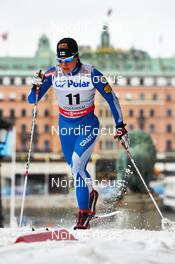 20.03.2013, Stockholm, Sweden (SWE): Krista Lahteenmaki (FIN) - FIS world cup cross-country, individual sprint, Stockholm (SWE). www.nordicfocus.com. © Felgenhauer/NordicFocus. Every downloaded picture is fee-liable.