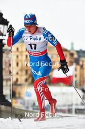 20.03.2013, Stockholm, Sweden (SWE): Yulia Tchekaleva (RUS) - FIS world cup cross-country, individual sprint, Stockholm (SWE). www.nordicfocus.com. © Felgenhauer/NordicFocus. Every downloaded picture is fee-liable.