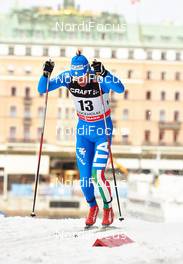 20.03.2013, Stockholm, Sweden (SWE): Giorgio Di Centa (ITA) - FIS world cup cross-country, individual sprint, Stockholm (SWE). www.nordicfocus.com. © Felgenhauer/NordicFocus. Every downloaded picture is fee-liable.