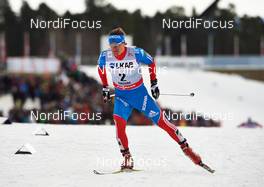 24.03.2013, Falun, Sweden (SWE): Maxim Vylegzhanin (RUS) - FIS world cup cross-country, pursuit men, Falun (SWE). www.nordicfocus.com. © Felgenhauer/NordicFocus. Every downloaded picture is fee-liable.