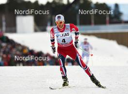 24.03.2013, Falun, Sweden (SWE): Martin Johnsrud Sundby (NOR) - FIS world cup cross-country, pursuit men, Falun (SWE). www.nordicfocus.com. © Felgenhauer/NordicFocus. Every downloaded picture is fee-liable.