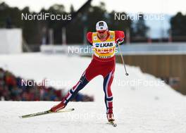 24.03.2013, Falun, Sweden (SWE): Petter Northug (NOR) - FIS world cup cross-country, pursuit men, Falun (SWE). www.nordicfocus.com. © Felgenhauer/NordicFocus. Every downloaded picture is fee-liable.