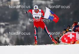 27.02.2013, Val di Fiemme, Italy (ITA): Petter Northug (NOR), Fischer, Swix, Alpina, Rottefella  - FIS nordic world ski championships, cross-country, 15km men, Val di Fiemme (ITA). www.nordicfocus.com. © Laiho/NordicFocus. Every downloaded picture is fee-liable.