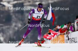 27.02.2013, Val di Fiemme, Italy (ITA):  Akira Lenting (JPN), Fischer - FIS nordic world ski championships, cross-country, 15km men, Val di Fiemme (ITA). www.nordicfocus.com. © Laiho/NordicFocus. Every downloaded picture is fee-liable.