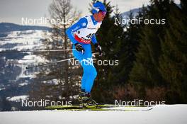 27.02.2013, Val di Fiemme, Italy (ITA): Fabio Clementi (ITA) - FIS nordic world ski championships, cross-country, 15km men, Val di Fiemme (ITA). www.nordicfocus.com. © Felgenhauer/NordicFocus. Every downloaded picture is fee-liable.