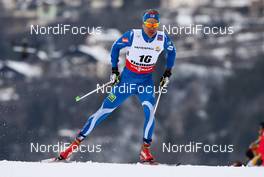 27.02.2013, Val di Fiemme, Italy (ITA): Ville Nousiainen (FIN), Peltonen, Rex, Alpina, Rottefella, Craft  - FIS nordic world ski championships, cross-country, 15km men, Val di Fiemme (ITA). www.nordicfocus.com. © Laiho/NordicFocus. Every downloaded picture is fee-liable.
