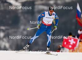 27.02.2013, Val di Fiemme, Italy (ITA):  Matti Heikkinen (FIN), Salomon, One Way, Craft - FIS nordic world ski championships, cross-country, 15km men, Val di Fiemme (ITA). www.nordicfocus.com. © Laiho/NordicFocus. Every downloaded picture is fee-liable.