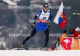 27.02.2013, Val di Fiemme, Italy (ITA):  Martin Jaks (CZE), Rossignol, Swix, Alpina, Rottefella - FIS nordic world ski championships, cross-country, 15km men, Val di Fiemme (ITA). www.nordicfocus.com. © Laiho/NordicFocus. Every downloaded picture is fee-liable.