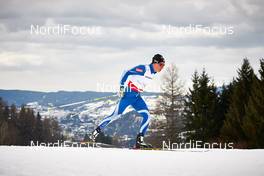 27.02.2013, Val di Fiemme, Italy (ITA): Matti Heikkinen (FIN) - FIS nordic world ski championships, cross-country, 15km men, Val di Fiemme (ITA). www.nordicfocus.com. © Felgenhauer/NordicFocus. Every downloaded picture is fee-liable.
