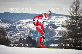 27.02.2013, Val di Fiemme, Italy (ITA): Finn Haagen Krogh (NOR) - FIS nordic world ski championships, cross-country, 15km men, Val di Fiemme (ITA). www.nordicfocus.com. © Felgenhauer/NordicFocus. Every downloaded picture is fee-liable.