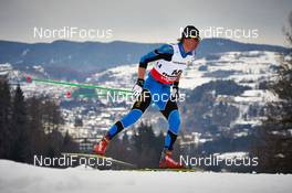 27.02.2013, Val di Fiemme, Italy (ITA): Myroslav Bilosyuk (UKR) - FIS nordic world ski championships, cross-country, 15km men, Val di Fiemme (ITA). www.nordicfocus.com. © Felgenhauer/NordicFocus. Every downloaded picture is fee-liable.