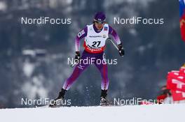 27.02.2013, Val di Fiemme, Italy (ITA): Nobu Naruse (JPN), Rossignol, Swix, Rottefella  - FIS nordic world ski championships, cross-country, 15km men, Val di Fiemme (ITA). www.nordicfocus.com. © Laiho/NordicFocus. Every downloaded picture is fee-liable.