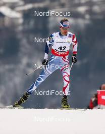 27.02.2013, Val di Fiemme, Italy (ITA): Mathias Wibault (FRA), Fischer, Swix, Rottefella, One Way  - FIS nordic world ski championships, cross-country, 15km men, Val di Fiemme (ITA). www.nordicfocus.com. © Laiho/NordicFocus. Every downloaded picture is fee-liable.