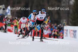 27.02.2013, Val di Fiemme, Italy (ITA):  Curdin Perl (SUI), Rossignol, Swix, Rottefella, Odlo - FIS nordic world ski championships, cross-country, 15km men, Val di Fiemme (ITA). www.nordicfocus.com. © Laiho/NordicFocus. Every downloaded picture is fee-liable.