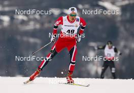27.02.2013, Val di Fiemme, Italy (ITA):  Finn Hagen Krogh (NOR), Fischer, Swix, Alpina, Rottefella - FIS nordic world ski championships, cross-country, 15km men, Val di Fiemme (ITA). www.nordicfocus.com. © Laiho/NordicFocus. Every downloaded picture is fee-liable.