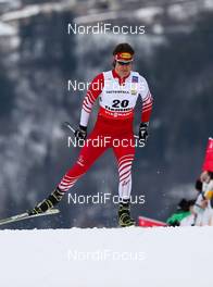 27.02.2013, Val di Fiemme, Italy (ITA):  Aurelius Herburger (AUT), Fischer - FIS nordic world ski championships, cross-country, 15km men, Val di Fiemme (ITA). www.nordicfocus.com. © Laiho/NordicFocus. Every downloaded picture is fee-liable.