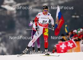 27.02.2013, Val di Fiemme, Italy (ITA):  Devon Kershaw (CAN), Fischer, Swix, Salomon, One Way - FIS nordic world ski championships, cross-country, 15km men, Val di Fiemme (ITA). www.nordicfocus.com. © Laiho/NordicFocus. Every downloaded picture is fee-liable.