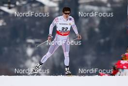 27.02.2013, Val di Fiemme, Italy (ITA): Andrew Musgrave (GBR), Salomon, Swix  - FIS nordic world ski championships, cross-country, 15km men, Val di Fiemme (ITA). www.nordicfocus.com. © Laiho/NordicFocus. Every downloaded picture is fee-liable.