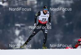 27.02.2013, Val di Fiemme, Italy (ITA):  Erik Bjornsen (USA), Fischer, Swix, Rottefella - FIS nordic world ski championships, cross-country, 15km men, Val di Fiemme (ITA). www.nordicfocus.com. © Laiho/NordicFocus. Every downloaded picture is fee-liable.