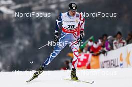 27.02.2013, Val di Fiemme, Italy (ITA):  Maurice Manificat (FRA), Fischer, Swix, Rottefella, One Way - FIS nordic world ski championships, cross-country, 15km men, Val di Fiemme (ITA). www.nordicfocus.com. © Laiho/NordicFocus. Every downloaded picture is fee-liable.