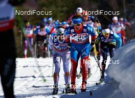 03.03.2013, Val di Fiemme, Italy (ITA): Maxim Vylegzhanin (RUS) - FIS nordic world ski championships, cross-country, mass men, Val di Fiemme (ITA). www.nordicfocus.com. © Felgenhauer/NordicFocus. Every downloaded picture is fee-liable.
