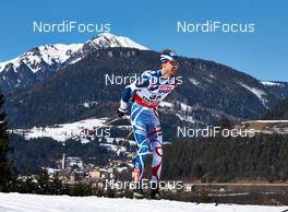 03.03.2013, Val di Fiemme, Italy (ITA): Mathias Wibault (FRA) - FIS nordic world ski championships, cross-country, mass men, Val di Fiemme (ITA). www.nordicfocus.com. © Felgenhauer/NordicFocus. Every downloaded picture is fee-liable.