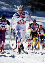 03.03.2013, Val di Fiemme, Italy (ITA): l-r: Keishin Yoshida (JPN), Daniel Richardsson (SWE), Jens Filbrich (GER) - FIS nordic world ski championships, cross-country, mass men, Val di Fiemme (ITA). www.nordicfocus.com. © Felgenhauer/NordicFocus. Every downloaded picture is fee-liable.