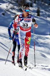 03.03.2013, Val di Fiemme, Italy (ITA): Graham Nishikawa (CAN) - FIS nordic world ski championships, cross-country, mass men, Val di Fiemme (ITA). www.nordicfocus.com. © Felgenhauer/NordicFocus. Every downloaded picture is fee-liable.