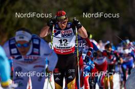 03.03.2013, Val di Fiemme, Italy (ITA): Jens Filbrich (GER) - FIS nordic world ski championships, cross-country, mass men, Val di Fiemme (ITA). www.nordicfocus.com. © Felgenhauer/NordicFocus. Every downloaded picture is fee-liable.