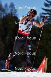 03.03.2013, Val di Fiemme, Italy (ITA): Kris Freeman (USA) - FIS nordic world ski championships, cross-country, mass men, Val di Fiemme (ITA). www.nordicfocus.com. © Felgenhauer/NordicFocus. Every downloaded picture is fee-liable.
