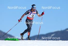 03.03.2013, Val di Fiemme, Italy (ITA): Curdin Perl (SUI), Rossignol, Swix, Rottefella, Odlo - FIS nordic world ski championships, cross-country, mass men, Val di Fiemme (ITA). www.nordicfocus.com. © Laiho/NordicFocus. Every downloaded picture is fee-liable.