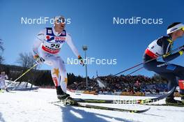 03.03.2013, Val di Fiemme, Italy (ITA): Daniel Rickardsson (SWE), Fischer, One Way, Rottefella, Craft - FIS nordic world ski championships, cross-country, mass men, Val di Fiemme (ITA). www.nordicfocus.com. © Laiho/NordicFocus. Every downloaded picture is fee-liable.